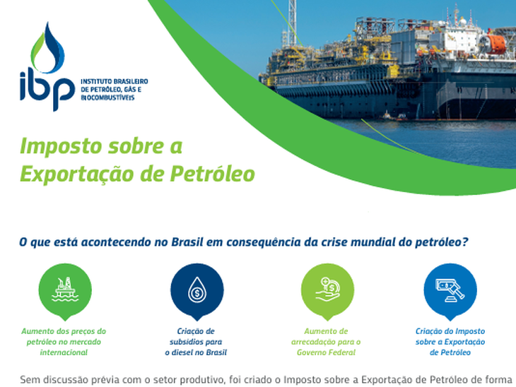 Setor de óleo e gás e parlamentares discutem Imposto de Exportação em Brasília