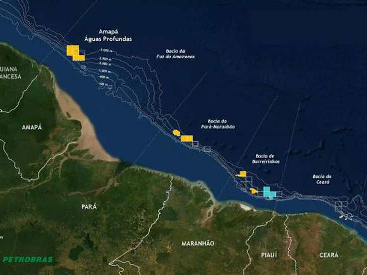 Licenciamento do bloco FZA-M-59 no Amapá é indeferido pelo Ibama