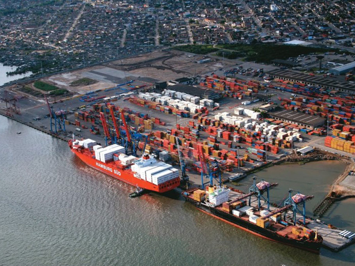 Porto de Santos movimenta 397 mil TEUs em julho