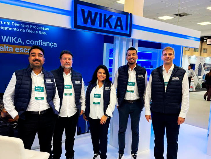 WIKA apresenta soluções para medição e controle de processos durante a Bahia Oil & Gas Energy