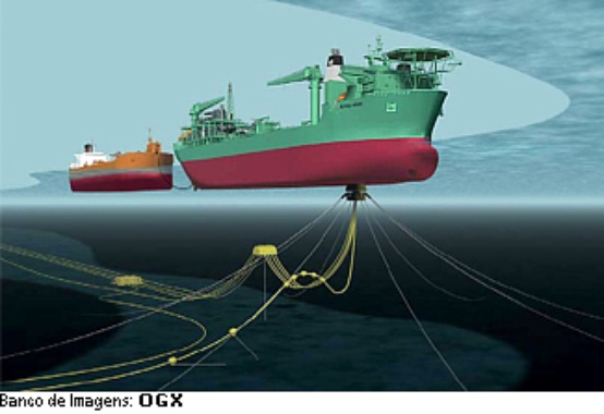Boia desconectável do sistema de ancoragem do FPSO OSX-1 está caminho do Brasil Boia desconectável do sistema de ancoragem do FPSO OSX-1 está caminho do Brasil