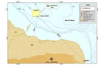 Petrobras descobre petróleo em águas ultra profundas da Bacia Potiguar