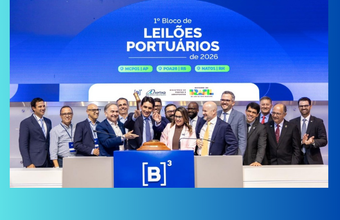 Leilões de três terminais portuários garantem mais de R$ 226 milhões em investimentos privados