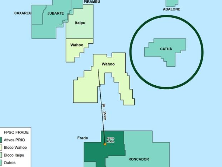 Campo de Catuá (BC-60), é colocado à venda pela Petrobras