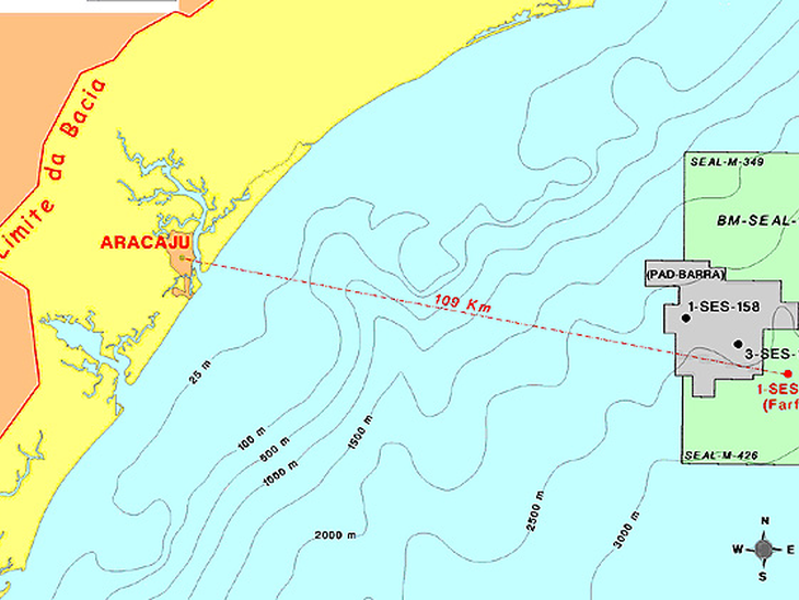 Petrobras anuncia nova descoberta na Bacia de Sergipe-Alagoas