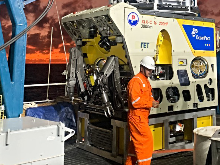 FET entrega três ROVs para OceanPact no Brasil