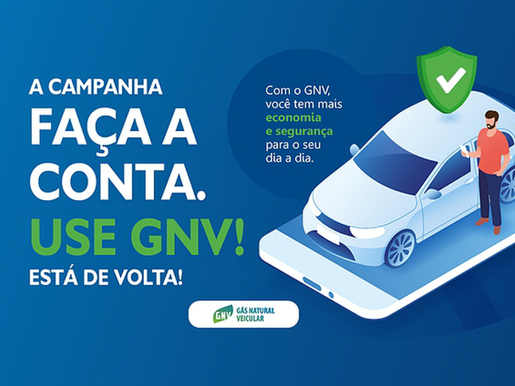 Cigás: Campanha “Faça a conta. Use GNV!” segue beneficiando profissionais do trânsito