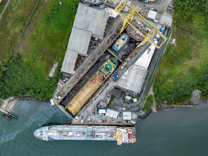 Wilson Sons retoma docagens de embarcações de apoio offshore em seus estaleiros, no Guarujá, no Porto de Santos