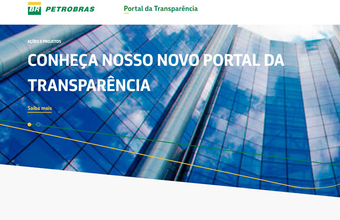 Petrobras lança novo portal da transparência