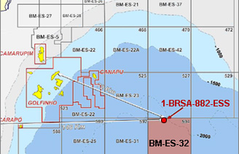 Petrobras descobre óleo leve na Bacia de Espírito Santo
