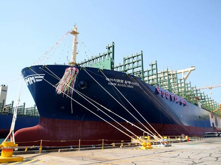 Com capacidade para 24 mil TEUs, Hyundai apresenta o maior navio porta-contêineres do mundo