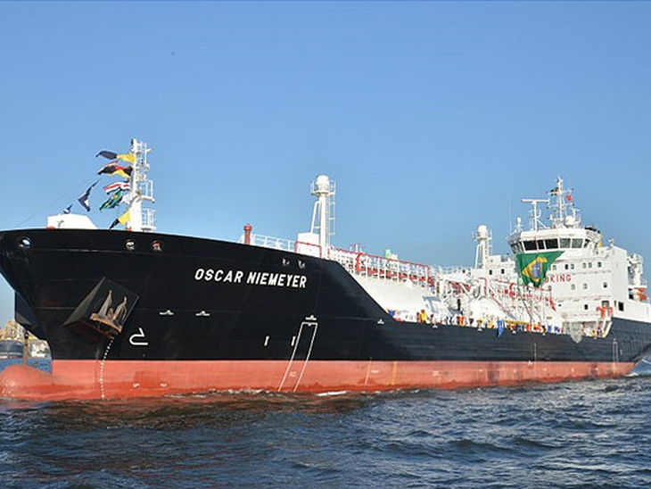 Transpetro coloca em operação o primeiro navio gaseiro do Promef