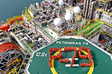Plataforma da Petrobras, P-79, chega ao campo de Búzios