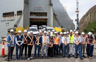 Terminal de Vila Velha recebe operação inédita no Espírito Santo com importação de veículos da Volkswagen