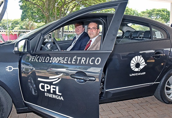 Unicamp e CPFL estabelecem acordo para veículo elétrico Unicamp e CPFL estabelecem acordo para veículo elétrico