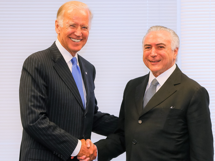 Manter o papel do Brasil na liderança regional e global, diz Joe Biden