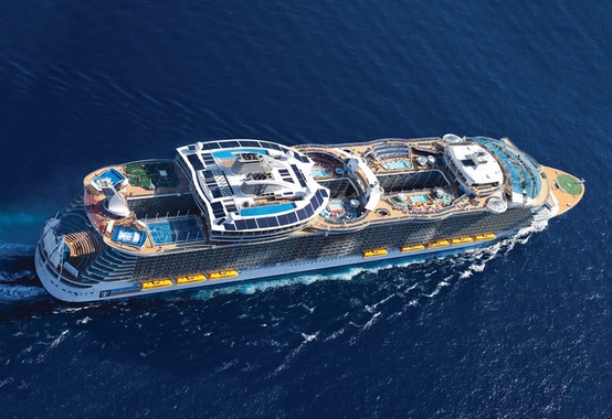 Navios movidos a gás natural liquefeito tem encomenda da Royal Caribbean Navios movidos a gás natural liquefeito tem encomenda da Royal Caribbean