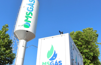 MSGÁS instala gerador de energia elétrica a gás natural