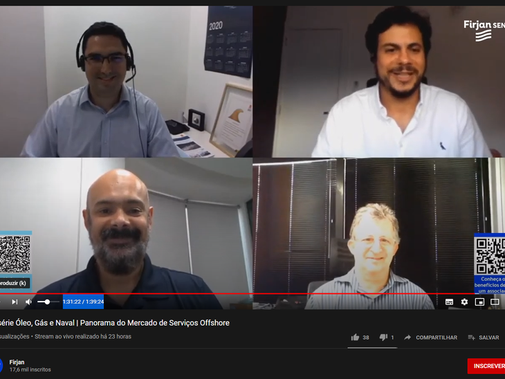 Firjan: empresas apresentam panorama de retomada do mercado offshore