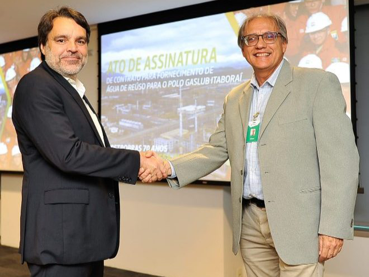 Petrobras assina contrato para fornecimento de água de reuso ao Gaslub