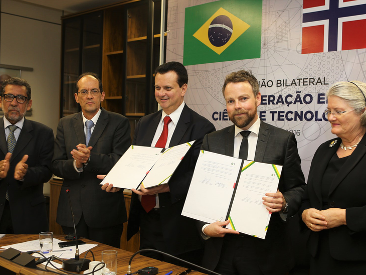 Brasil e Noruega renovam compromisso de cooperação em pesquisa científica