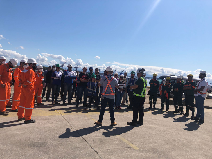 Porto do Rio de Janeiro passa por treinamento de acordo com Plano de Controle de Emergência