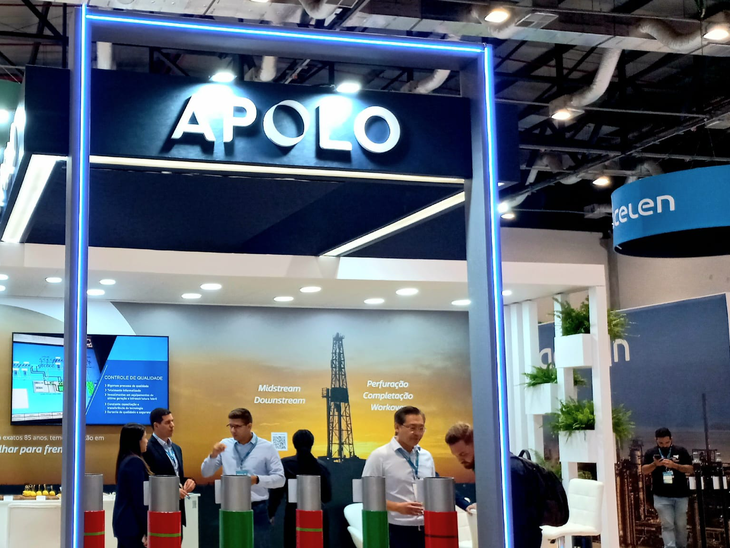 Apolo marca presença na Bahia Oil & Gas Energy 2024