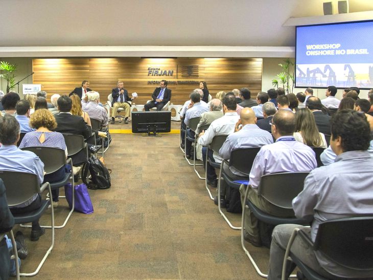 Os Projetos Topázio da Petrobras, o Reate do MME e as novas rodadas foram debatidos em encontro na sede da Firjan 