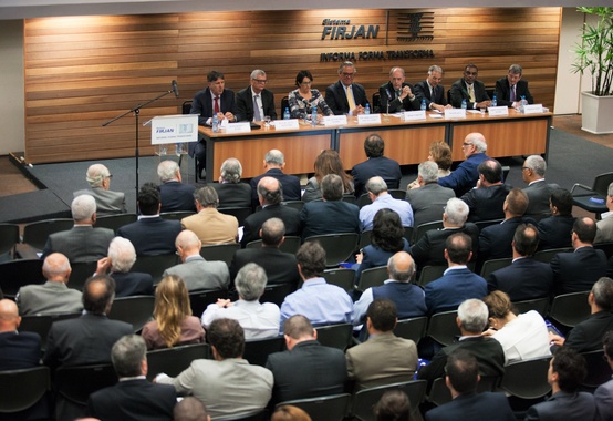 Durante encontro com empresários, diretoria da Petrobras destaca importância de parcerias Durante encontro com empresários, diretoria da Petrobras destaca importância de parcerias