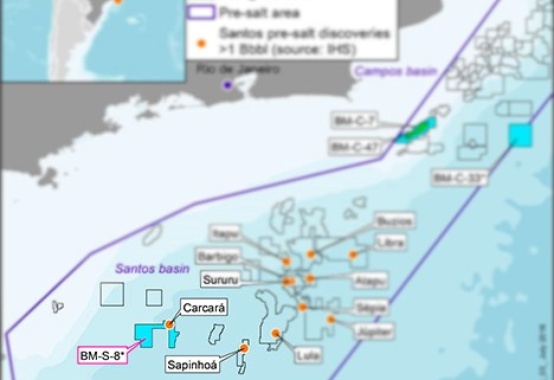 Petrobras vende sua participação no Bloco Exploratório BM-S-8 no pré-sal para Statoil Brasil Petrobras vende sua participação no Bloco Exploratório BM-S-8 no pré-sal para Statoil Brasil