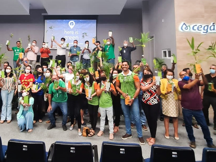 CEGÁS lança projeto que prevê o plantio de 3.000 mudas no Ceará