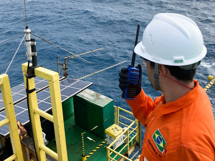 Petrobras instala sensor para medições de vento no campo de Pescada (RN)