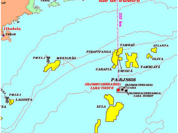 Petrobras confirma extensão de descoberta na Bacia de Santos