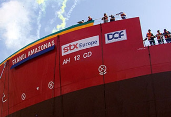 Estaleiro STX Brazil lança ao mar o Skandi Amazonas Estaleiro STX Brazil lança ao mar o Skandi Amazonas
