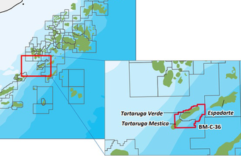 No valor de US$ 691,9 milhões, Petrobras conclui venda de 50% de Tartaruga Verde e Módulo III de Espadarte para Petronas