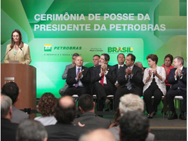 Graça Foster toma posse como presidente da Petrobras 