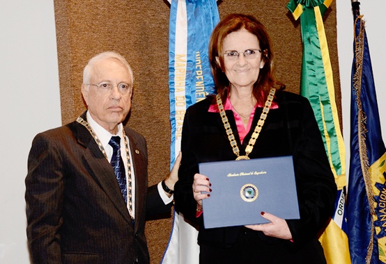 Graça Foster toma posse como membro da ANE Graça Foster toma posse como membro da ANE