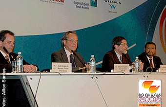 Presidente da Petrobras participa da cerimônia de encerramento da Rio Oil & Gas