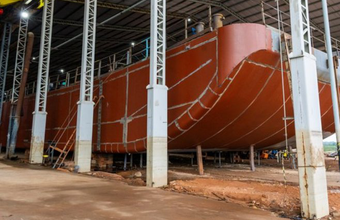 Amazonas tem R$ 1,25 bilhão em obras navais contratadas com recursos do Fundo da Marinha Mercante