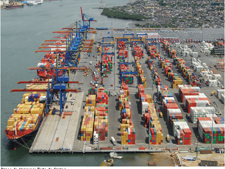 Ausência de novos terminais no Brasil eleva custo portuário