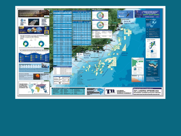 Mapa TN de E&P e Logística Offshore 2024