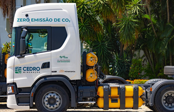 Cedro e Gás Verde inovam com a descarbonização da logística de mineração