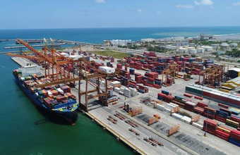 Terminal de granéis sólidos volta no Porto de Suape