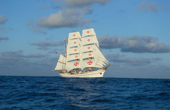 Navio Português que reedita primeira volta ao mundo da história passará pelo Rio