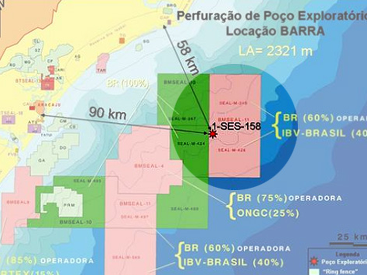 Nova descoberta na Bacia de Sergipe-Alagoas 