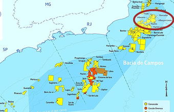 Petrobras coloca à venda os campos de Albacora e Albacora Leste, na Bacia de Campos