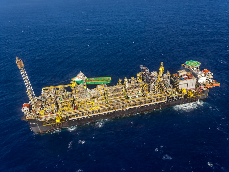 FPSO P-67 começa a produzir no Campo de Lula no pré-sal da Bacia de Santos