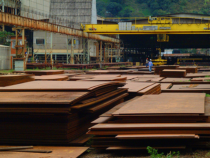 Vendas de aços planos crescem 17,7%