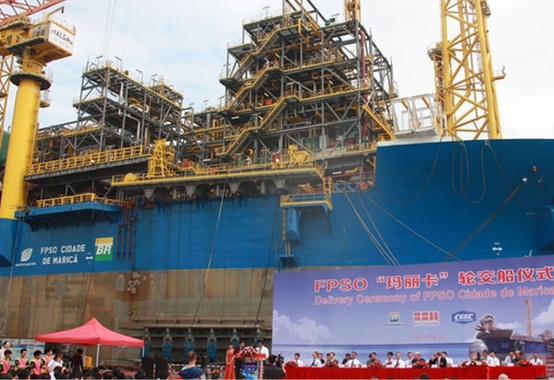 Estaleiro Brasa finaliza com sucesso a campanha de içamento dos módulos do FPSO Cidade de Maricá Estaleiro Brasa finaliza com sucesso a campanha de içamento dos módulos do FPSO Cidade de Maricá