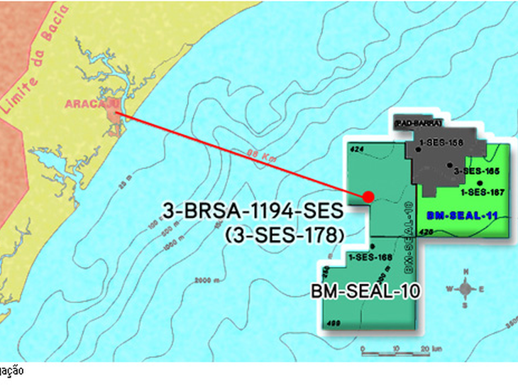 Petrobras confirma potencial da área de Moita Bonita